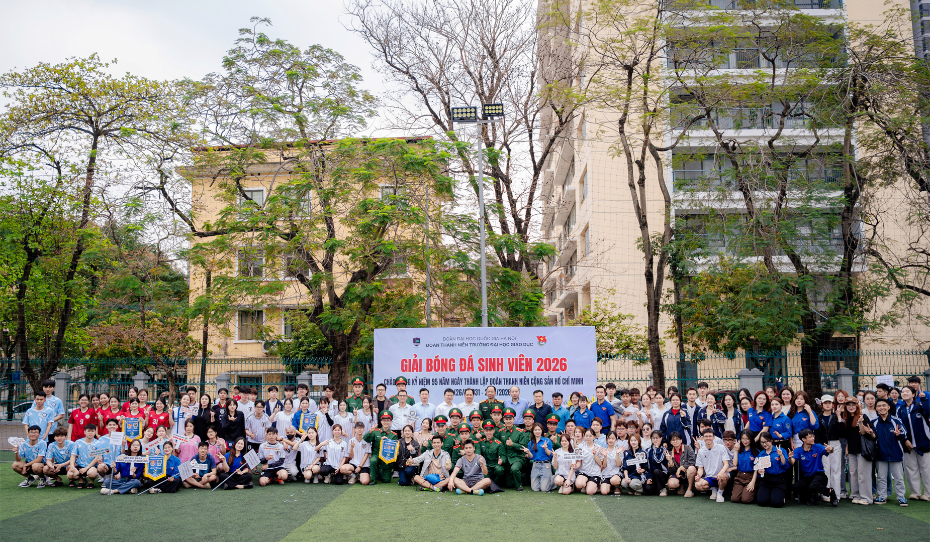 Khai mạc Giải Bóng đá sinh viên năm 2026: Lan tỏa tinh thần thể thao và gắn kết tuổi trẻ