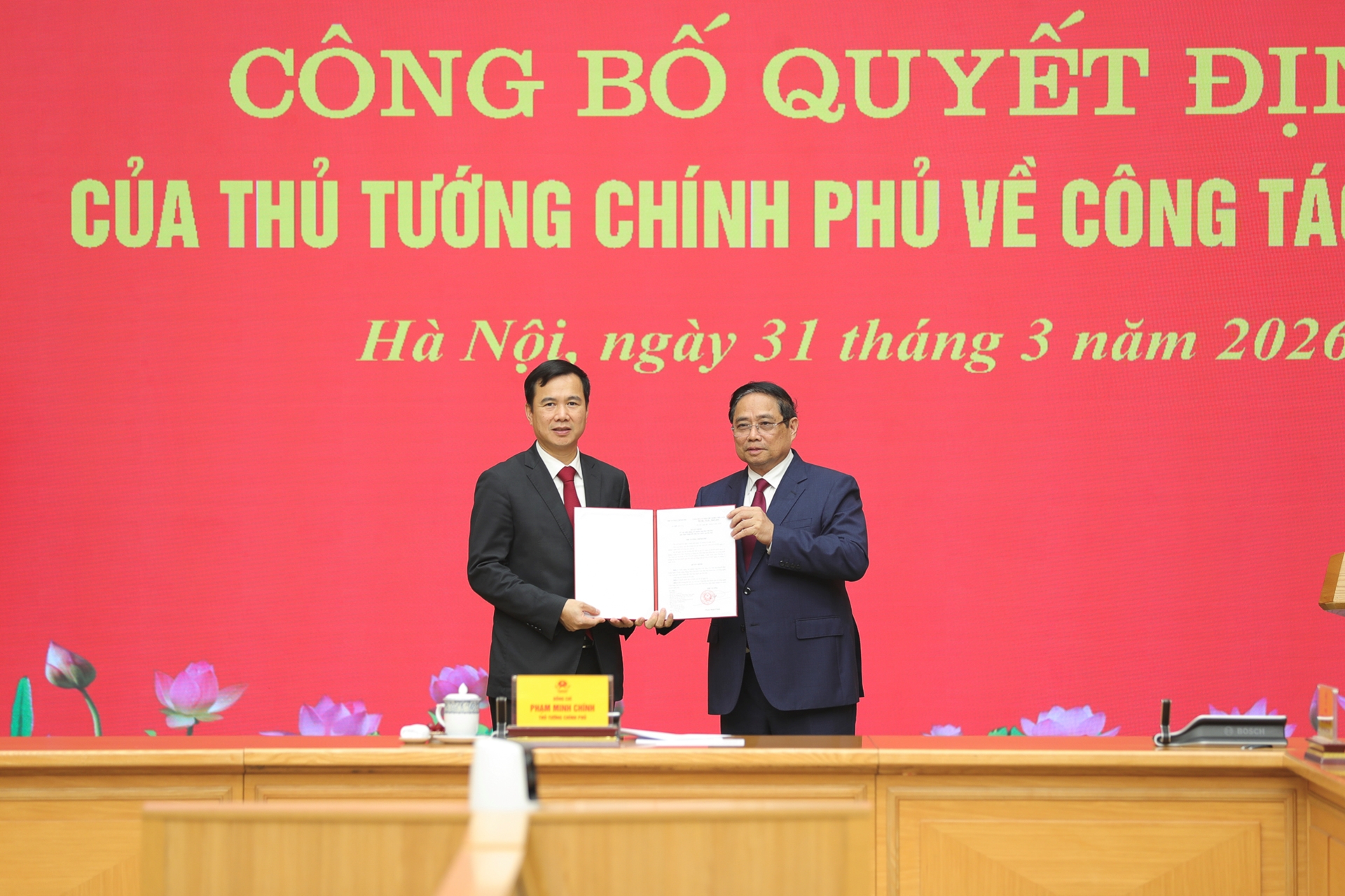 Thủ tướng Chính phủ bổ nhiệm PGS.TS Bùi Thế Duy giữ chức vụ Giám đốc Đại học Quốc gia Hà Nội