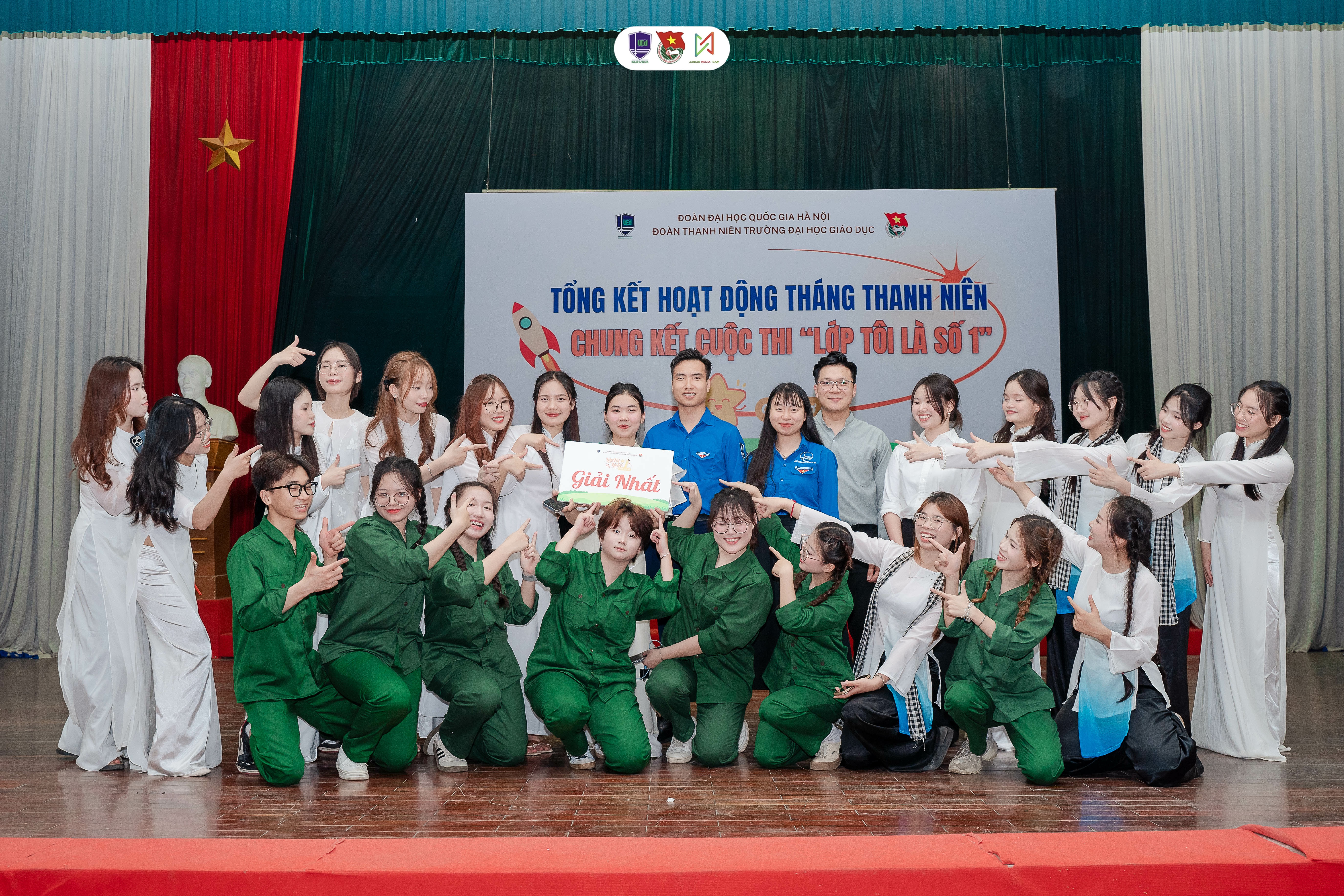 Chung kết cuộc thi “Lớp tôi là số 1” cấp cơ sở năm 2025: Nơi bùng nổ sắc màu tuổi trẻ trường Đại học Giáo dục 