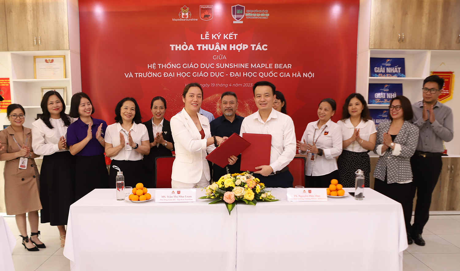 Trường Đại học Giáo dục kí kết thoả thuận hợp tác với Hệ thống Giáo dục Sunshine Maple Bear