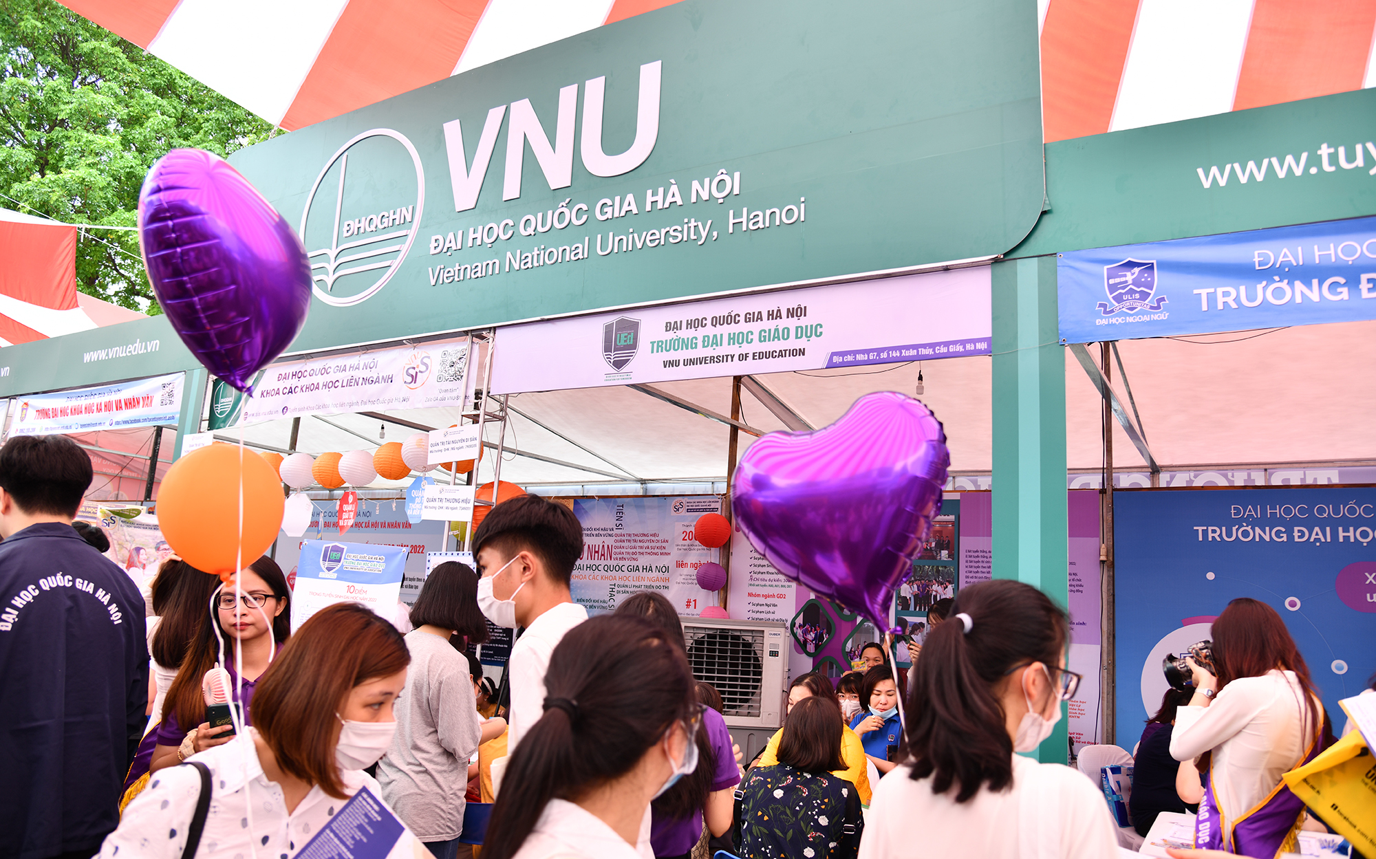 Ngày hội tư vấn tuyển sinh – hướng nghiệp 2022: nhiều thí sinh quan tâm đến các ngành học mới