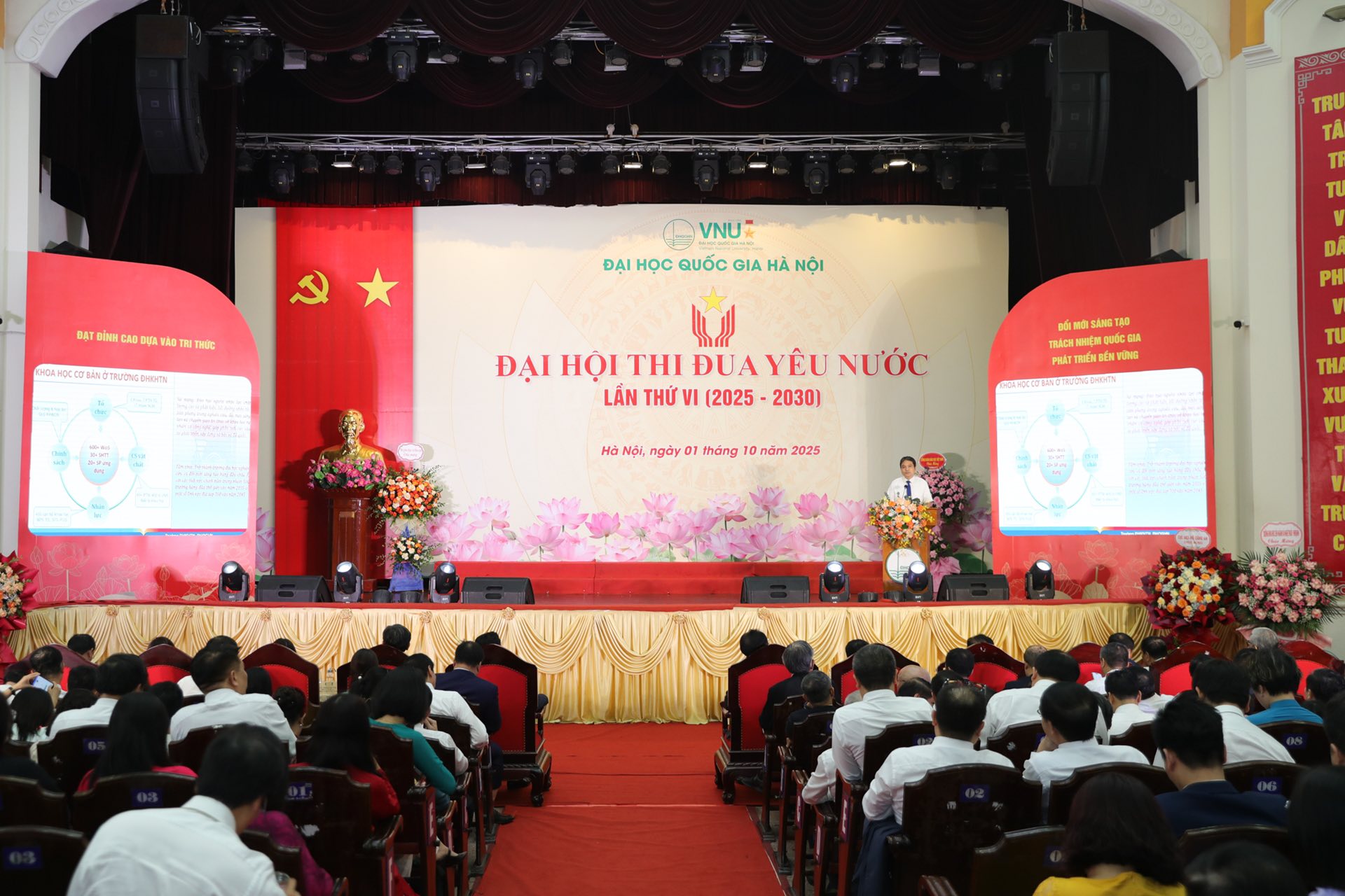 Đại hội Thi đua yêu nước ĐHQGHN lần thứ VI, giai đoạn 2025-2030: Nhiều tập thể, cá nhân của Trường Đại học Giáo dục được vinh danh và ghi nhận cho những đóng góp, cống hiến cho ngành giáo dục