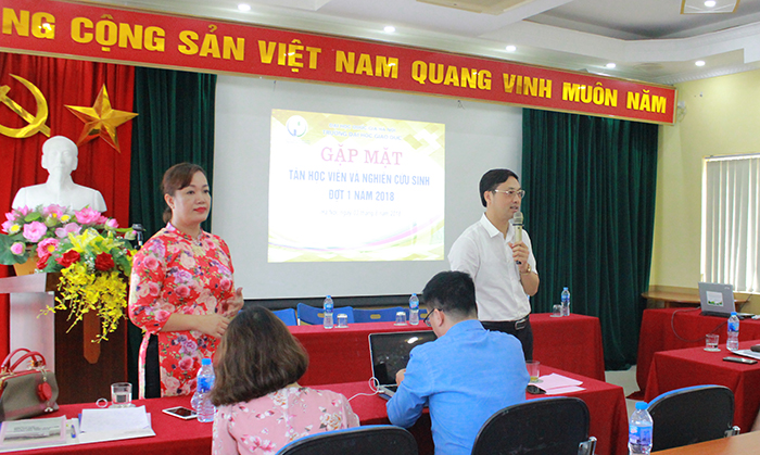 UED - Phổ biến quy chế cho Tân học viên cao học khóa QH-2018-S 