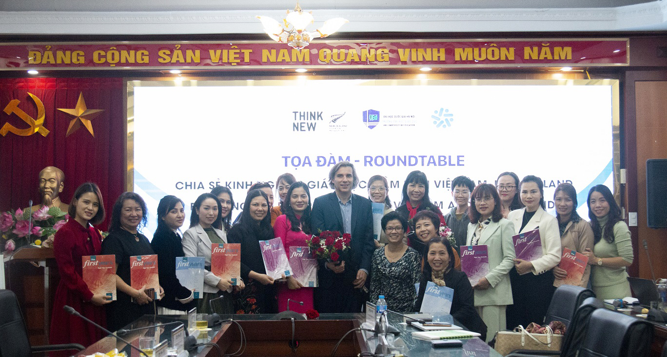 Toạ đàm chia sẻ kinh nghiệm giáo dục mầm non Việt Nam - Newzealand