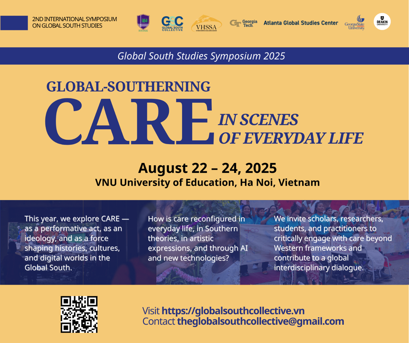 Hội thảo quốc tế Global South Studies lần thứ 2 với chủ đề: “Global-Southerning Care in Scenes of Everyday Life” 